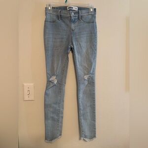 Old navy girls size 12 denim ballerina jeans